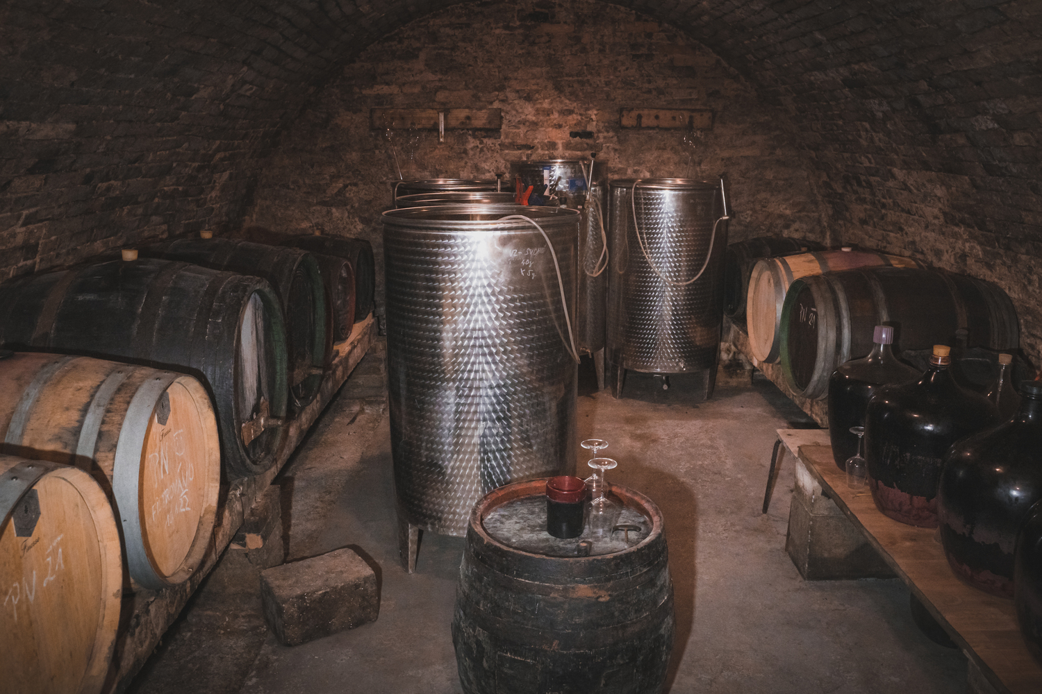 wine bottles image
